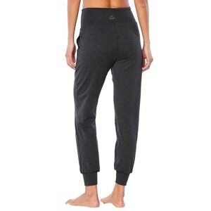 Beyond Yoga Heather Rib Midi Jogger Pants Black Size 3X New With Tags‎